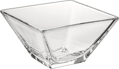 Schaaltje glas vierkant 10cm