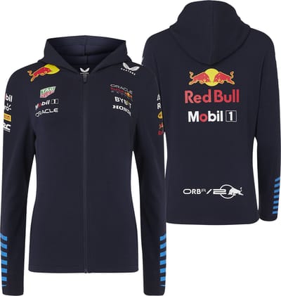 Dames - Team Full Zip-Hoodie 2024 - Red Bull Racing XL - Max Verstappen