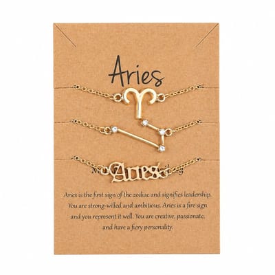 Aries - Ram - Armbanden Set - Horoscoop - Sieraden - 3- EmmyRovi