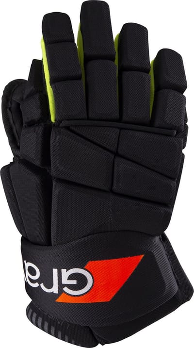 Grays hockeyhandschoenen Linestopper Zwart / Fluo Geel - maat LH - maat Small