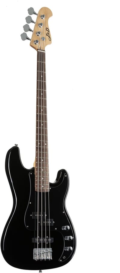 J & D PBJ II Bass Black - Elektrische basgitaar