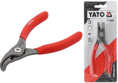 Yato Seeger Tangen 3-9 mm extern gebogen 130 mm
