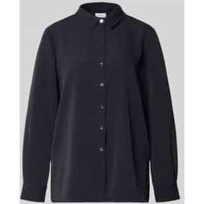 Blouse met lange mouwen en klassieke overhemdkraag voor vrouwen COMMA