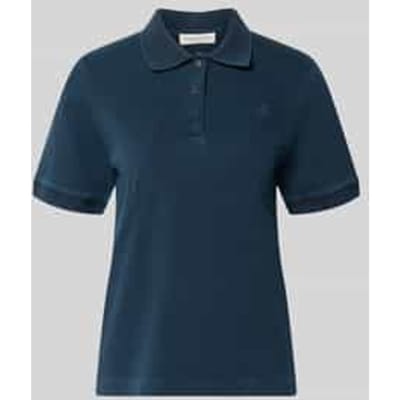 regular fit poloshirt van katoenmix