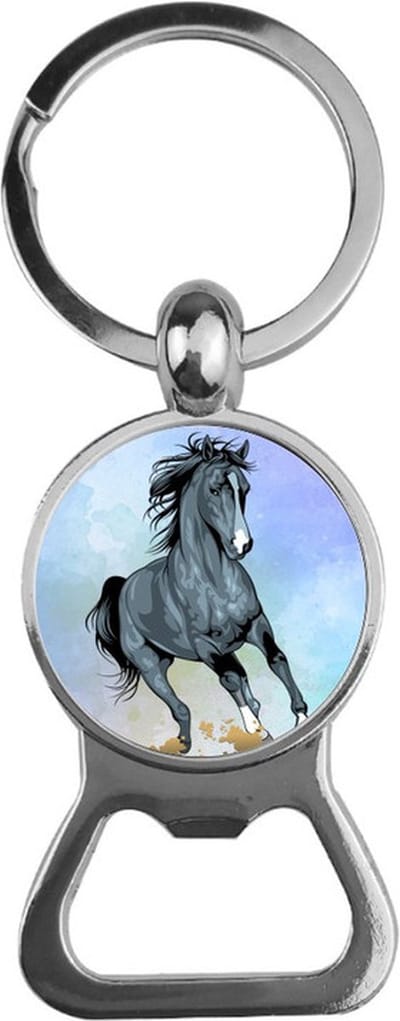 Bieropener Glas - Paard
