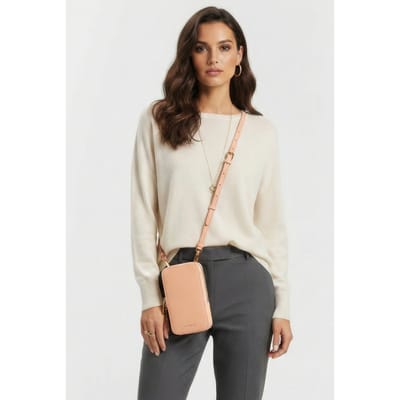 Coccinelle Phone Holder With Strap In Pink Talla: OS | Mini Bolsos Outlet | Mujer | Rosa