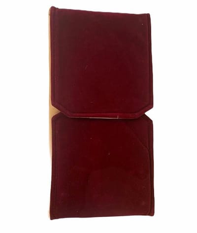 N3 Collecties Fluwelen Cadeauverpakking Sieraden Organizer Rood Fluweel