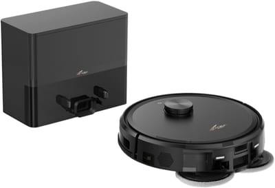 Zoef Robot Bep 5.0 robotstofzuiger met dweilfunctie - robotstofzuiger met leegstation - geschikt voor dierenharen - roterende mops - 20.000Pa zuigkracht - robot vacuum - uitgebreide mapping - robotstofzuiger huisdieren - verschillende schoonmaakmodi