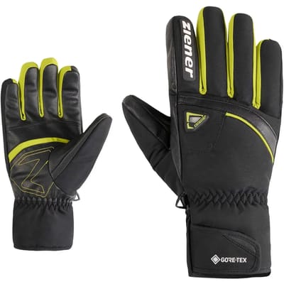 Ziener Galiso-z Gtx+ Gore Plus Warm Handschoenen Zwart 8 Man
