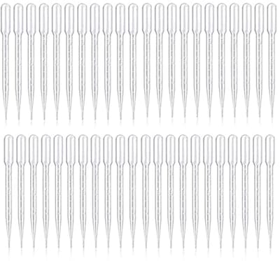 200 Stuks 3 ml Kunststof Transferpipetten - Ideaal voor Etherische Ollieen en Meer