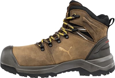 PUMA IRON HD BROWN MID S3S FO LG CI SR 632710400000043 Veiligheidsschoenen S3S Schoenmaat (EU): 43 Bruin 1 paar
