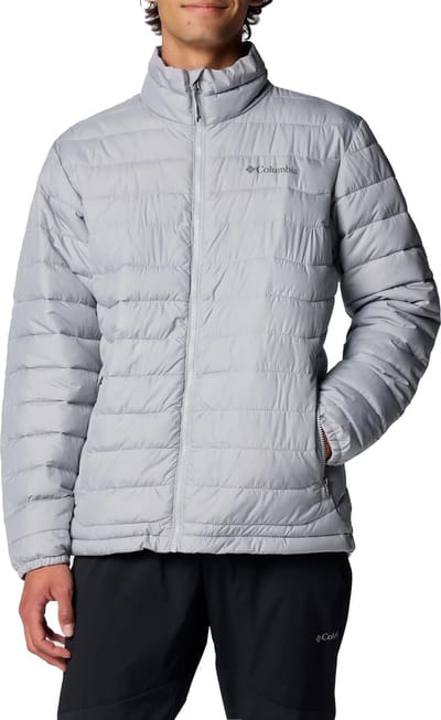 Columbia Powder Lite II Jacket winterjas donsjack gevoerd 2086964 039 grijs