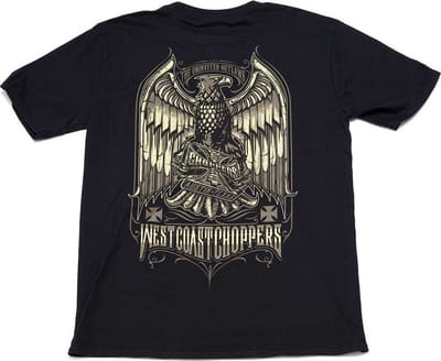 West Coast Choppers Heren-T-shirt Uninvited Outlaws Tee Black