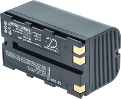 Camera Accu - Reservebatterij Digitale Camera - Fotografie Uitbreiden - Hoge Capaciteit 4400mAh - 74 Volt - Zwart