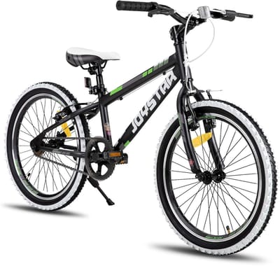 Kinderfiets - Jongens Meisjesfiets - Veilig Buiten Fietsen - Verstelbaar Stuur - 20 Inch - Zwart