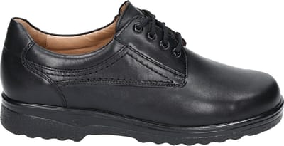 Ganter - 256701 - Vrije tijdsschoenenHeren veterschoenHeren sneakersCasual - Kleur: Zwart - Maat: 41
