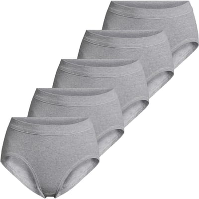 ESGE Dames hipster slip 5 pack Basic - à fines côtes