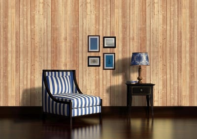 Wood Planks Photo Wallcovering