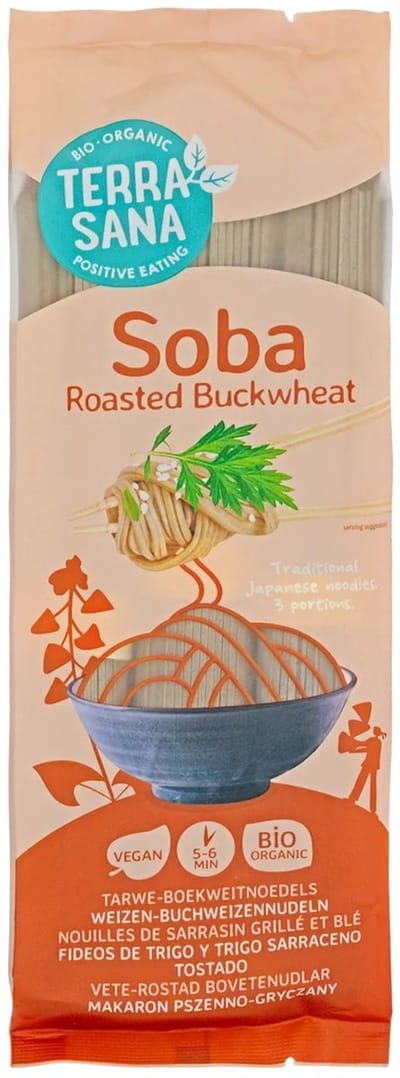 TerraSana Soba boekweit geroosterd bio 250 Gram