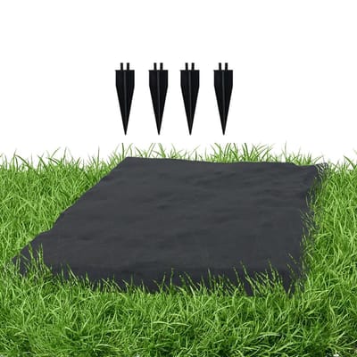 Sierstenen Tuinpad - Decoratieve Stenen - Buitenpaden Aanleggen - Antislip Grondhaken - Ca 39 cm - Natuurlijke Kleuren