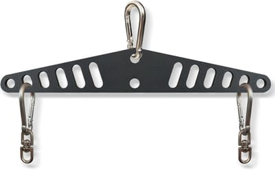 SnelShoppen - Multi-Grip LAT Pull Down Bar voor Thuisgym Fitness, Spreader Plaat LAT Pulldown Bevestigingen voor Kabelmachine, Geschikt voor Dubbele o