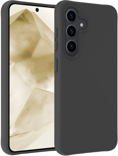 Hoesje - Geschikt voor Samsung Galaxy A56 - Sterk & Shockproof - Hoes Cover - Siliconen Case - Telefoonhoesjes - Zwart