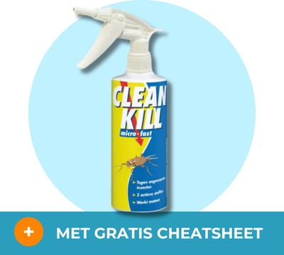 BSI Clean Kill Micro-Fast (500 ml) - Krachtige Insectenspray - Met gratis cheatsheet