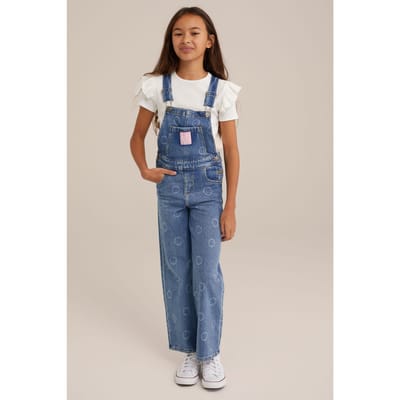 WE Fashion 5-pocket Mid Waist Light Blue Taglia: 164 | Body per Neonato Outlet | Unisex | Blu