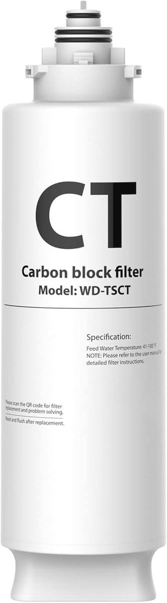 Ondergrondse waterfilter, 3-traps ultra-filtratie systeem, 7500 liter hoge capaciteit