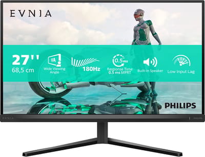 Ecran PC Gamer - Philips 27 - FHD 0.5ms 180Hz - Dalle Fast IPS - Ajustable en hauteur - 27M2N3200A