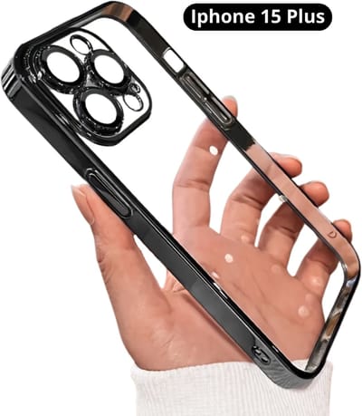 Livano Telefoon Hoesje - Telefoonhoesjes - Phone Case - Shockproof - Premium Protection - Geschikt Voor iPhone 15 Plus - Zwart