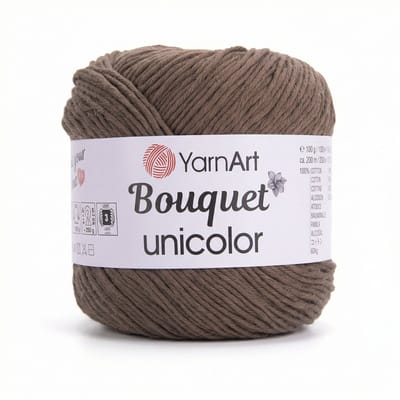 YarnArt Bouquet Unicolor - Katoen Garen - Effen - 100g - 200m - Kleur 3207