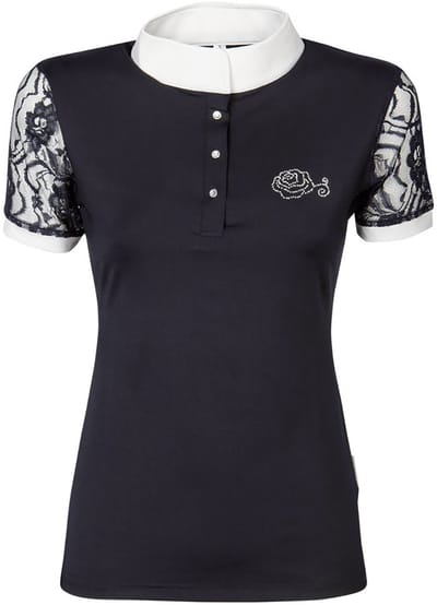 Harry's Horse Wedstrijdshirt Lace Navy - XXS