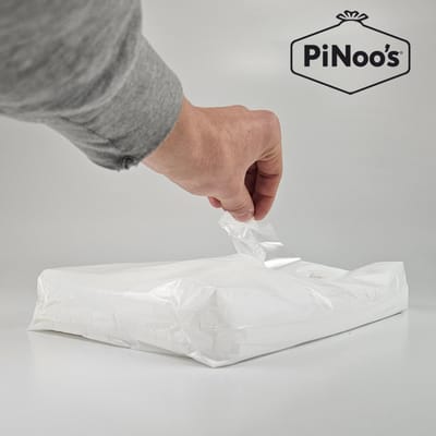 Transparante Vuilniszakjes 3 Liter Badkamer & Toilet | 1000 zakken - Voedselveilig | HDPE-plastic | 7 My | 26x35 cm - Pedaalemmer Toilet 3 liter Zakjes, Toiletemmer Zakken 3L, Hygiënezakjes 3L, Past o.a. in Brabantia Touch Bin 3 Liter (02603501107)
