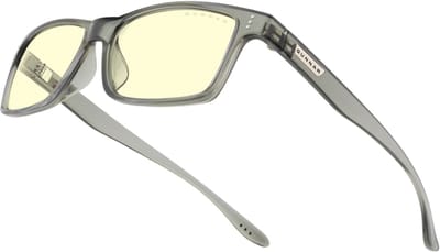 GUNNAR - Vertex Gaming Bril - Computerbril - Blauw Licht Bril - Blue Light Glasses 1.0 Sterkte - Smoke - Amber