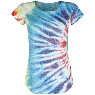 Innocent T-shirt - Burnout It's A Vibe Top - S tot 4XL - voor Vrouwen - meerkleurig