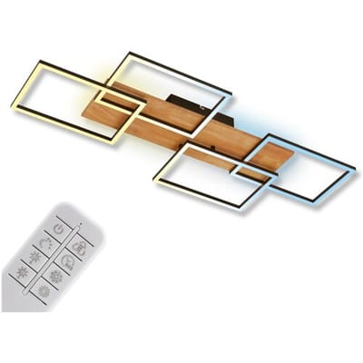 BRILONER LED-plafondlamp met backlight (95,5x41 cm)