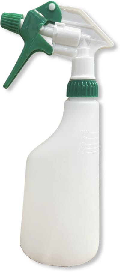 MAUS sprayflacon leeg - 5 stuks spray bottle groen - kunststof sprayer 600 ml - Plantenspuit met trigger
