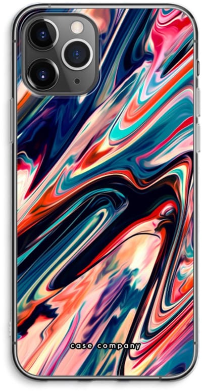 Case Company® - Hoesje geschikt voor iPhone 11 Pro Max hoesje - Quantum Being - Soft Cover Telefoonhoesje - Bescherming aan alle Kanten en Schermrand