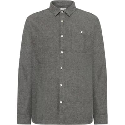 Katoenen flanellen shirt KnowledgeCotton Apparel Fishbone - GOTS