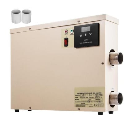 Bolture Pool Heater - Zwembad Verwarming Electrisch - Warmtepomp - Badkachel - Elektrische Boiler - 11W 50mm
