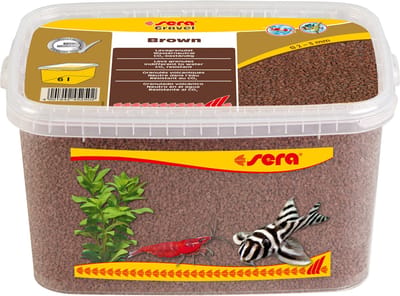 Sera Gravel Brown Lava 2-3MM 6.000ML