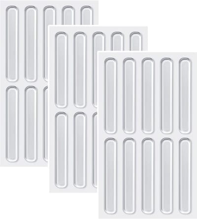 Transparante Rubberen Voeten Set - 30 stuks | Zelfklevende Bumper voor Meubels en Deuren | Anti-slip Rubberen Pads voor Kasten, Snijplanken en Elektronische Producten