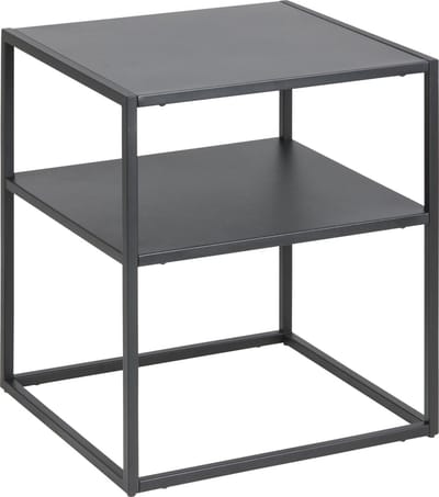 Nachtkastje Keaton Zwart 50,5cm - Giga Living