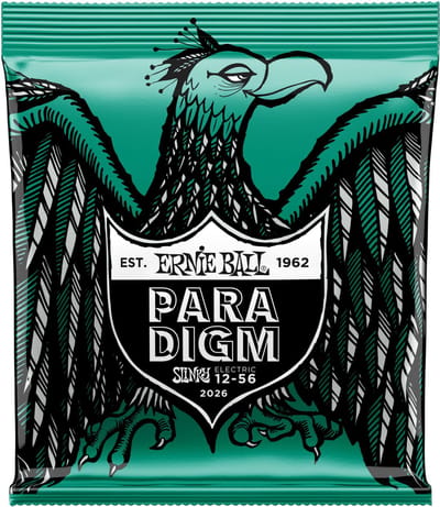 Ernie Ball 2026 Paradigm Not Even Slinky Snaren voor Elektrische Gitaar (12-56)