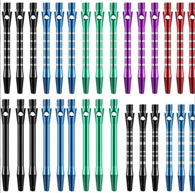 30 Aluminium Dartpijlen Set - Professionele Werpijlen voor Dartsbord