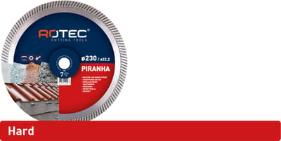 Rotec diamantzaag Piranha 7, Ø125 x 2,2 x 22,2 mm