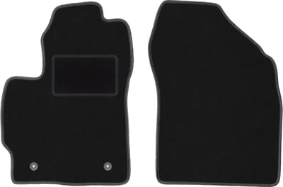Voormatten zwart voor: Toyota Corolla E14 / E15 sedan (2007-2012)