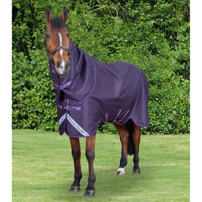 Buiten deken voor paard met klassieke halsstuk Premier Equine Stratus 600D Series 0 g