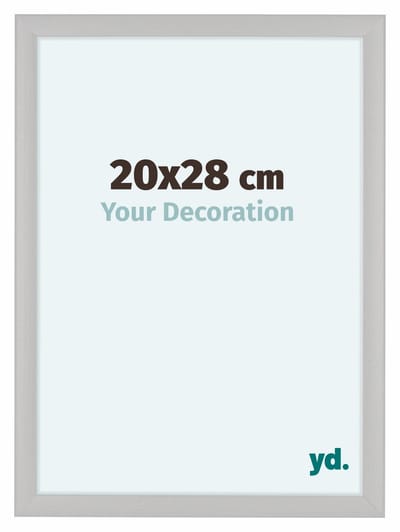 Your Decoration - Fotolijst 20x28 cm - MDF - Wit Houtnerf - Como